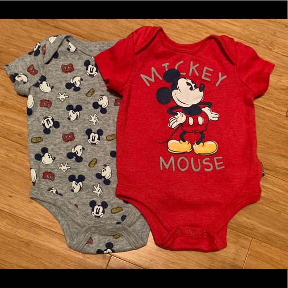 Disney Other - 🌟 Classic Mickey Onesie Duo 🌟3/$20🌟 MUST BUNDLE